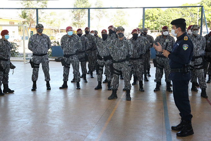 Polícia Militar realiza recepção e trata sobre emprego da Força Nacional em Rondônia - News Rondônia