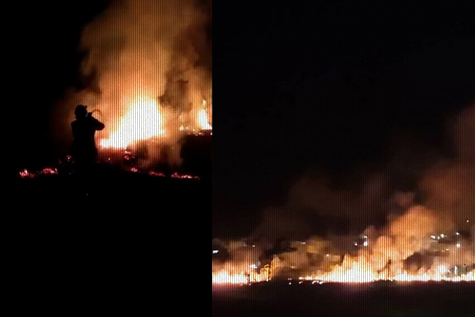 Após de intensos trabalhos, Bombeiros conseguiram combater incêndio em Jaru - News Rondônia