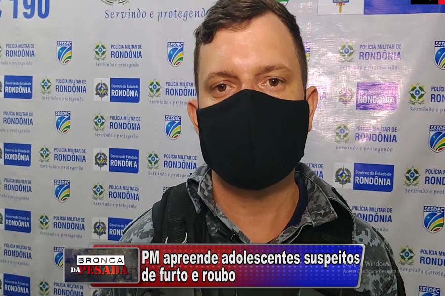 Força Tática localiza menores que furtaram R$ 10 mil  Vídeo - News Rondônia