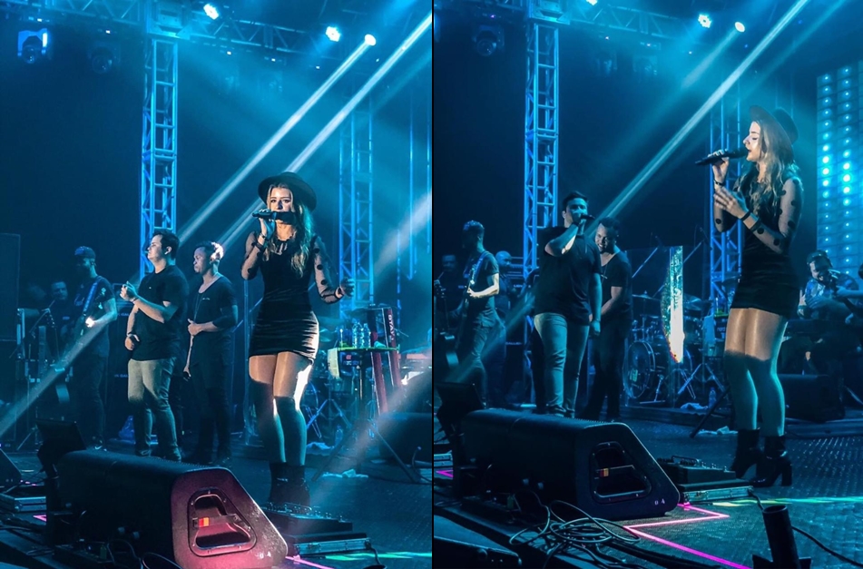 CANTORA LAI LUCATTO SE APRESENTOU COM A DUPLA MATHEUS E KAUAN NO ÚLTIMO SÁBADO - News Rondônia