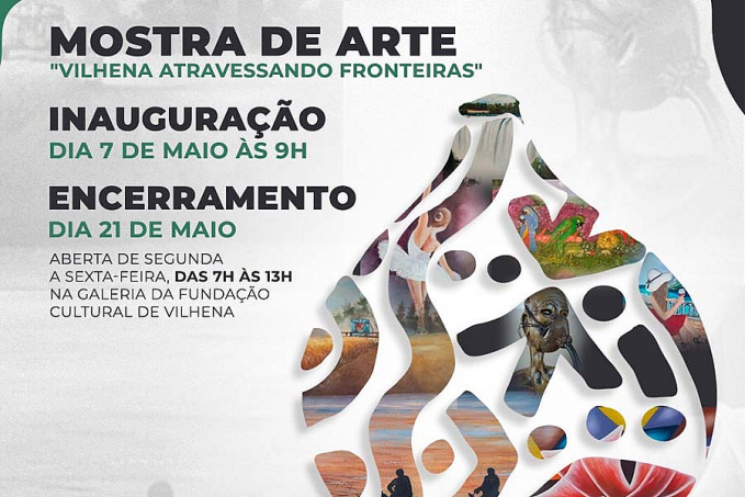 Exposição de pintores locais leva telas à galeria da Fundação Cultural de Vilhena a partir desta sexta-feira - News Rondônia