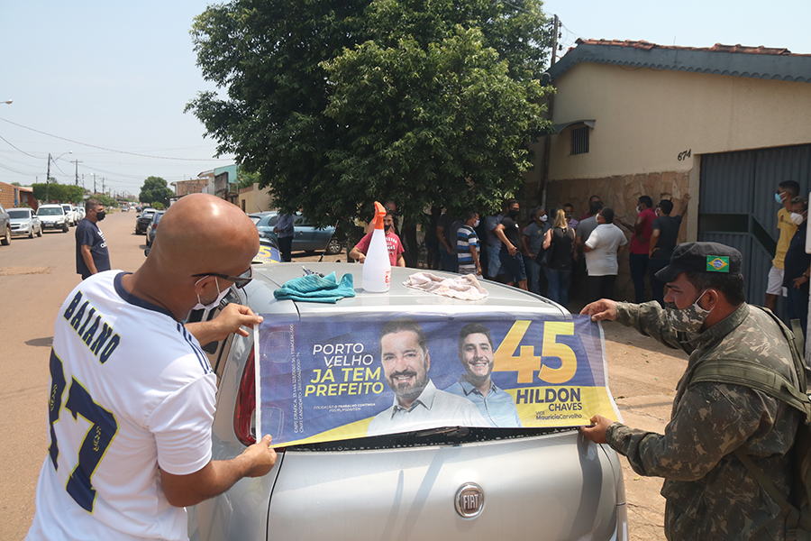 Motoristas e cobradores do transporte coletivo declaram apoio a Hildon Chaves - News Rondônia