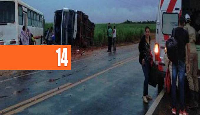 ACIDENTE: ÔNIBUS DA EUCATUR TOMBA COM 30 PASSAGEIROS A BORDO EM MATO GROSSO - News Rondônia