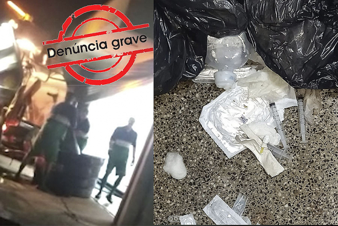 CRIME AMBIENTAL - Denúncia aponta que lixo hospital estaria sendo descartado no lixão da Vila Princesa - News Rondônia