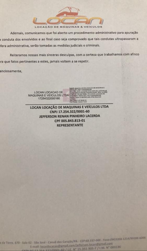 NOTA DE ESCLARECIMENTO SOBRE O CASO DA MONITORA QUE ABANDONOU CRIANÇA EM RODOVIA - News Rondônia