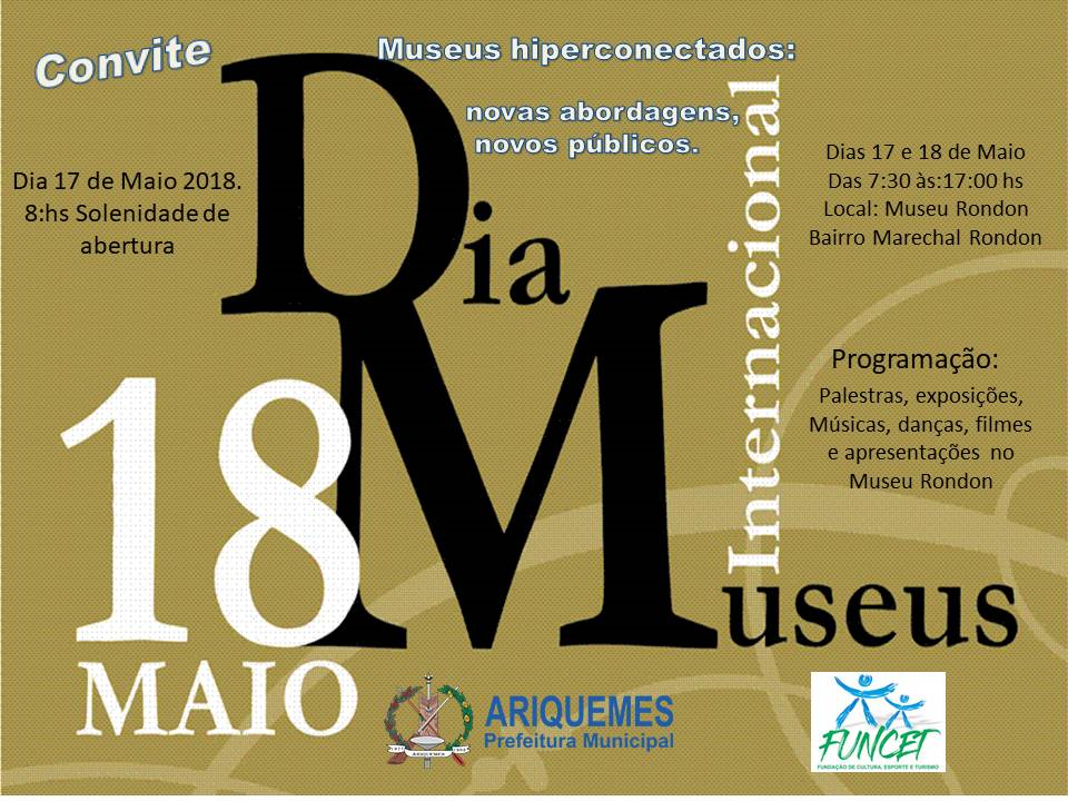 DIA DO MUSEU É COMEMORADO COM PROGRAMAÇÃO ESPECIAL EM ARIQUEMES - News Rondônia