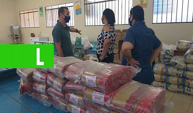 Alimentação: Mais de três mil alunos da Regional de Cerejeiras foram beneficiados com entrega de kits de merenda escolar - News Rondônia