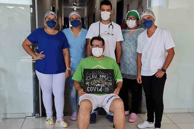 Mais quatro pacientes se recuperam da Covid-19 e recebem alta hospitalar em Jaru - News Rondônia