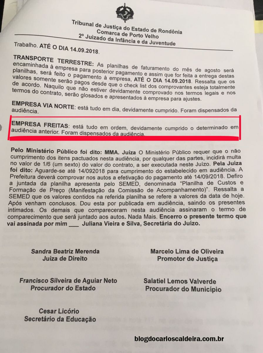 EXCLUSIVO - COM CONIVÊNCIA DA SEMED, EMPRESA FREITAS COLOCA EM RISCO A VIDA DE CENTENAS DE ALUNOS DA ÁREA RURAL DE PORTO VELHO - News Rondônia