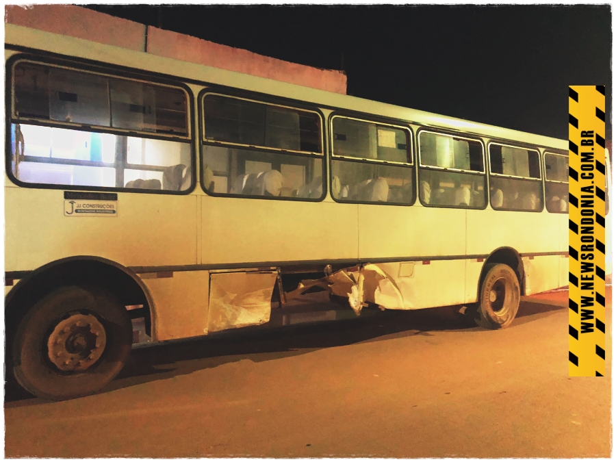 Após causar acidente, motorista bate contra ônibus na zona leste de Porto Velho - News Rondônia