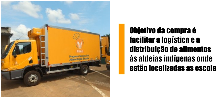 Caminhões frigoríficos vão transportar merenda escolar para 26 escolas indígenas na região de Ji-Paraná e Guajará-Mirim - News Rondônia