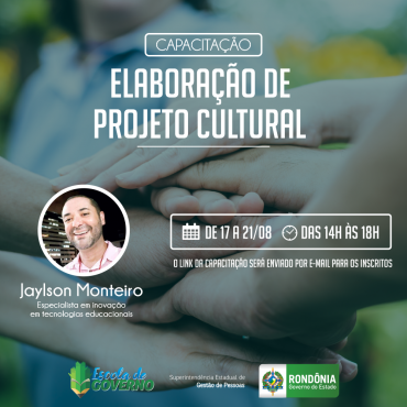 Governo de Rondônia promove curso para habilitar artistas aos projetos e recursos estaduais - News Rondônia