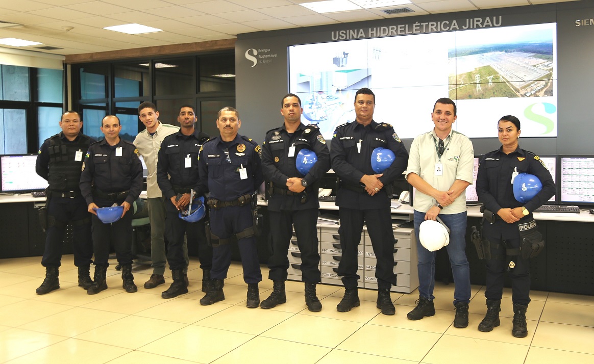USINA HIDRELÉTRICA (UHE) JIRAU RECBE 9º BATALHÃO DA POLÍCIA MILITAR - News Rondônia
