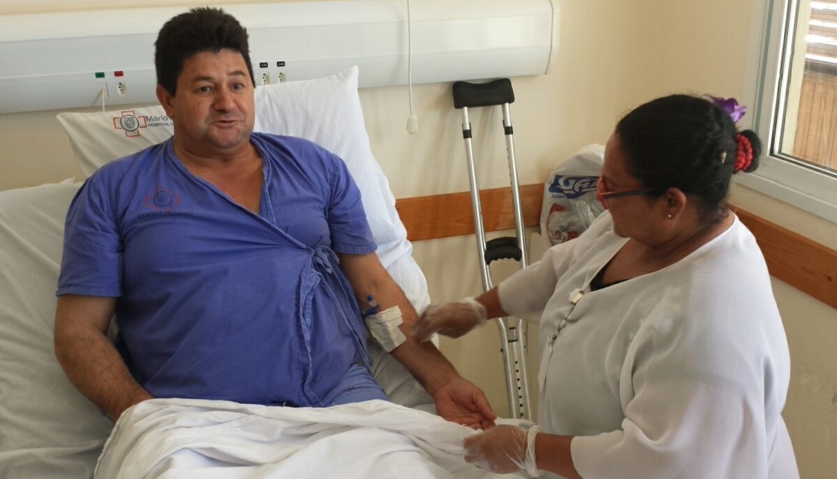 PACIENTE DE RONDÔNIA FAZ TRANSPLANTE ÓSSEO EM UBERABA - News Rondônia