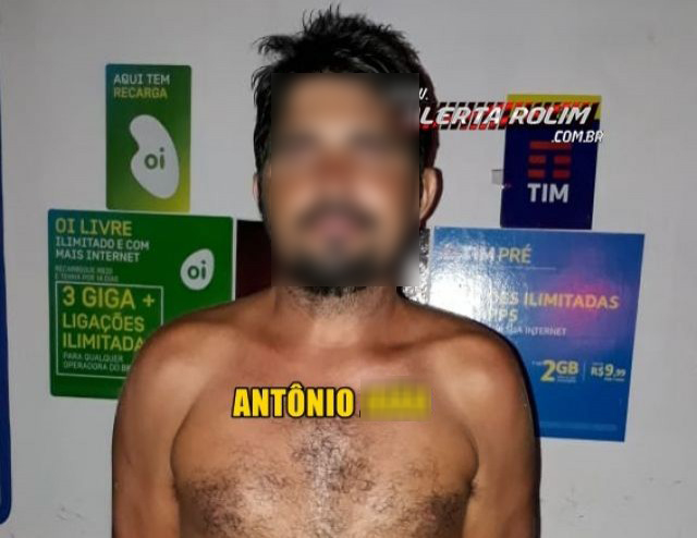 ROLIM DE MOURA  SUSPEITO DE TER INVADIDO RESIDÊNCIA E AMEAÇADO CRIANÇA DE MORTE DURANTE A PRATICA DE ROUBO É PRESO PELA PM - News Rondônia
