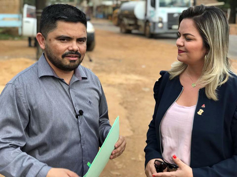 TAPA BURACO  DER ATENDE PEDIDO DE DEPUTADO JESUÍNO NO BAIRRO NACIONAL - News Rondônia