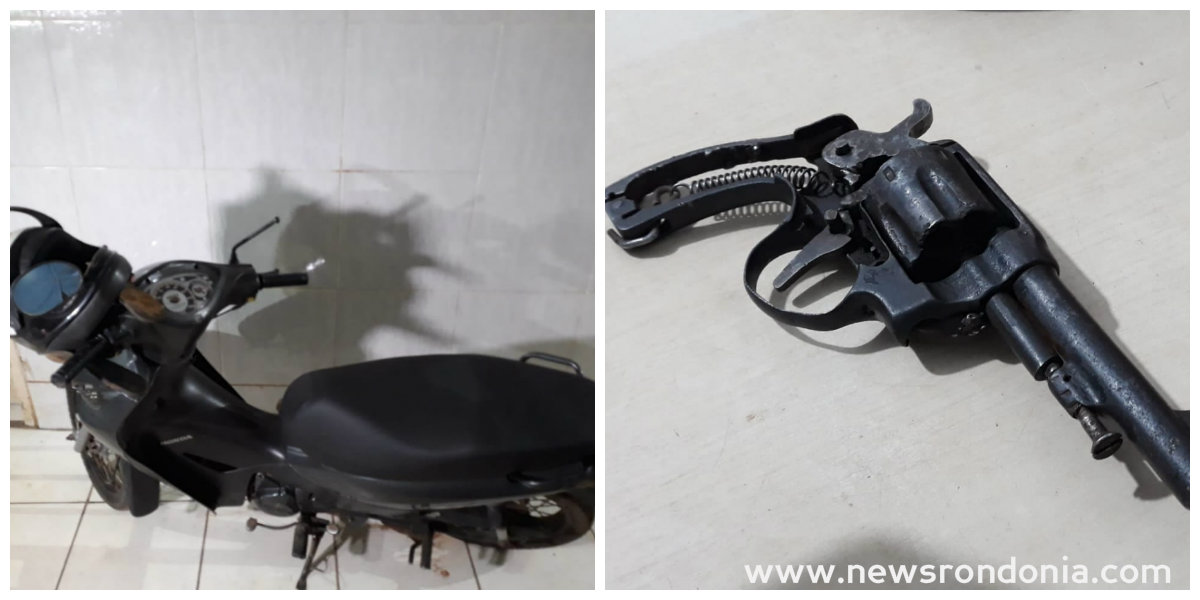 ADOLESCENTE É APREENDIDA COM ARMA APÓS ROUBO DE MOTO NA ZONA SUL - News Rondônia