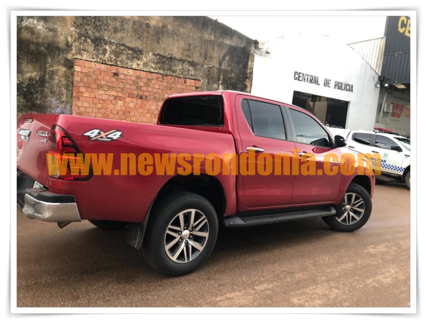 Idoso tem caminhonete roubada na capital - News Rondônia