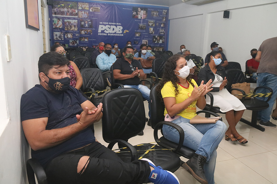 Candidato Hildon Chaves se reúne com líderes comunitários no diretório do PSDB da capital - News Rondônia