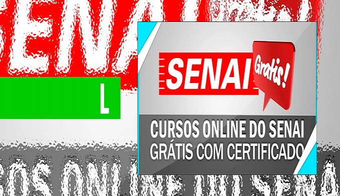 Senai disponibiliza cursos online e gratuitos neste dia 31 - News Rondônia