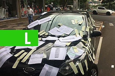 EMPRESÁRIA FICA REVOLTADA COM MULTAS E COLA NO CARRO DEZENAS DE NOTIFICAÇÕES DE TRÂNSITO - News Rondônia