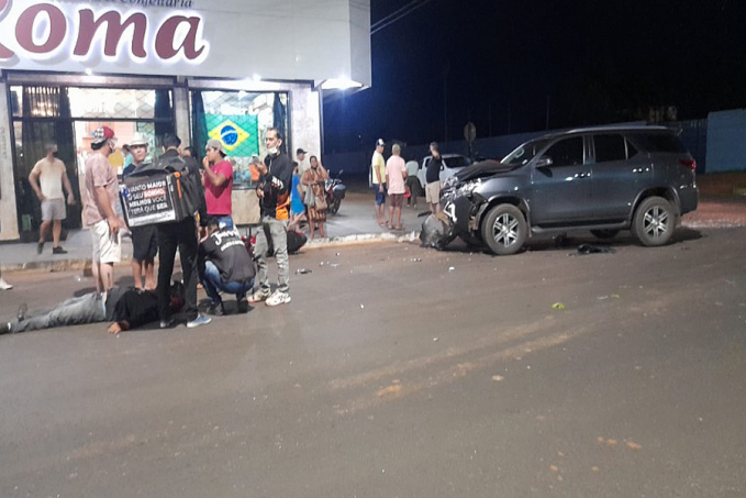 URGENTE: Acidente entre três veículos deixa motoboy lesionado na Avenida Calama - News Rondônia