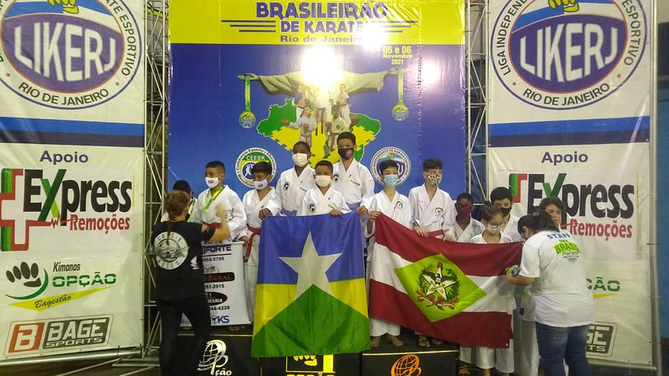 Karatecas de Rondônia conquistam ouros no brasileirão - News Rondônia