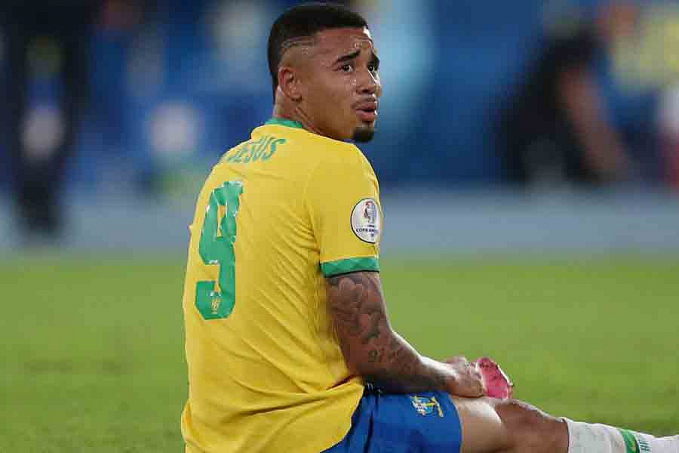 Gabriel Jesus está fora da final da Copa América contra a Argentina - News Rondônia