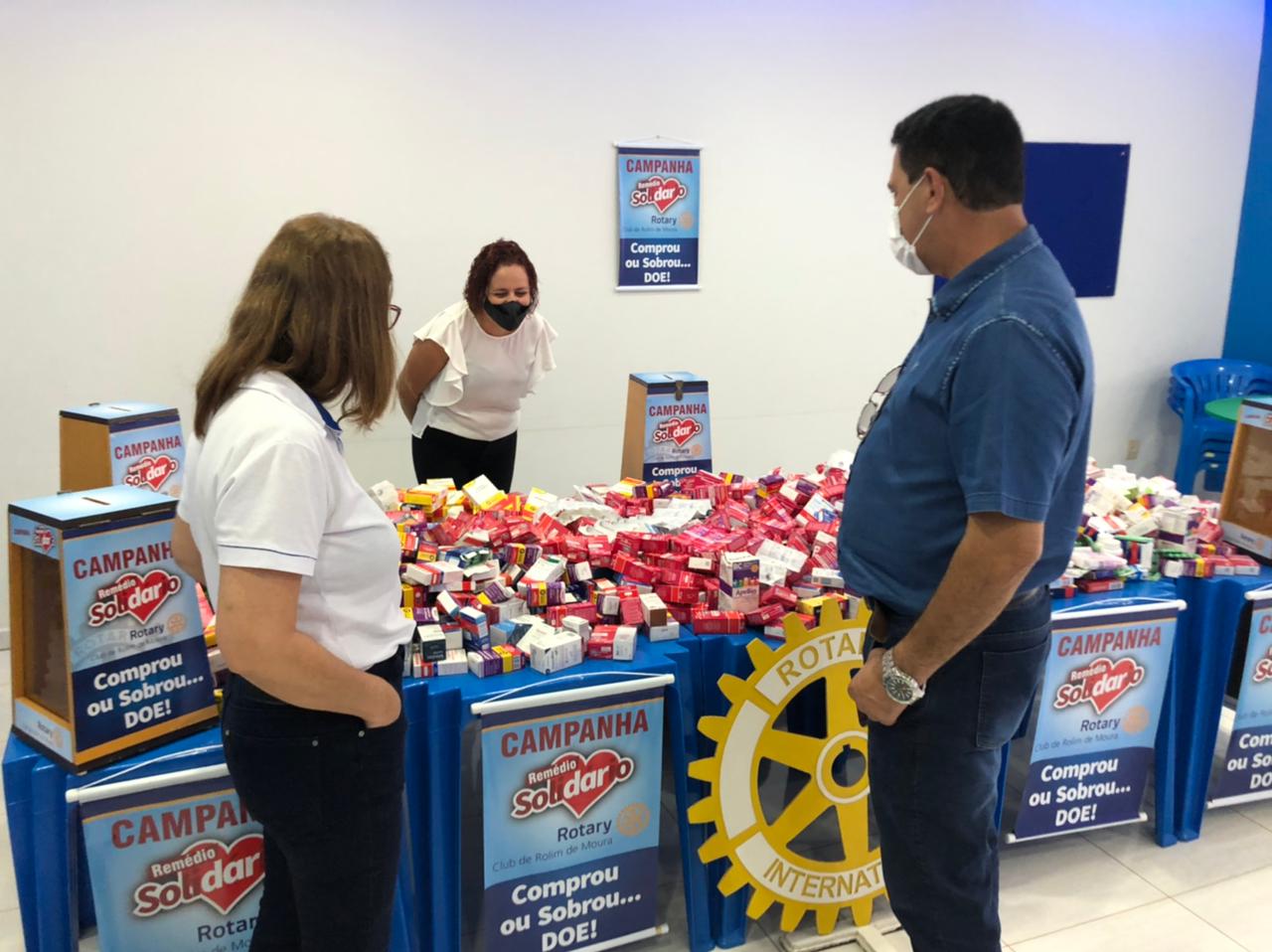 ROLIM DE MOURA: Prefeito Aldo Júlio Visita Rotary Club e conhece o Projeto Remédio Solidário - News Rondônia