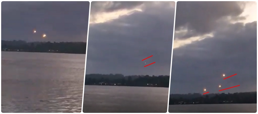 Óvnis ou Ilusão? Gravações de luzes no Rio Madeira teriam sido feitas no Oiapoque, na divisa com a Guiana Francesa - News Rondônia
