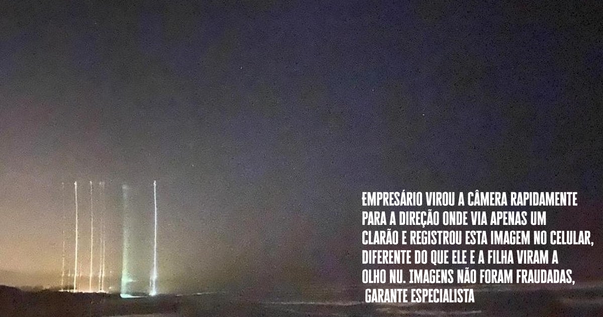Óvnis ou Ilusão? Gravações de luzes no Rio Madeira teriam sido feitas no Oiapoque, na divisa com a Guiana Francesa - News Rondônia