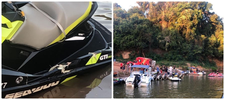 Rio Candeias: choque entre jet skis deixa mulheres gravemente feridas - News Rondônia