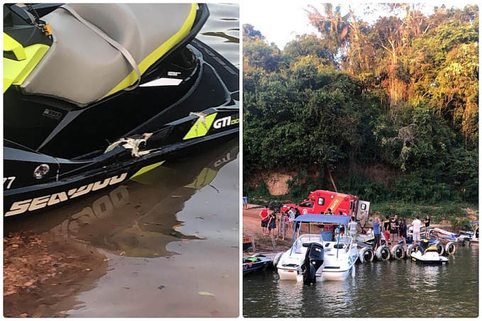 Rio Candeias: choque entre jet skis deixa mulheres gravemente feridas - News Rondônia