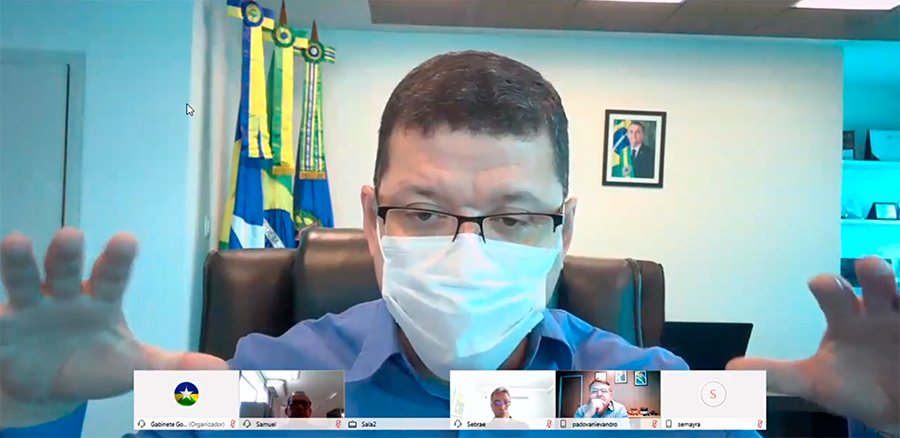 Governador de Rondônia confirma apoio a evento de agronegócio totalmente on line - News Rondônia
