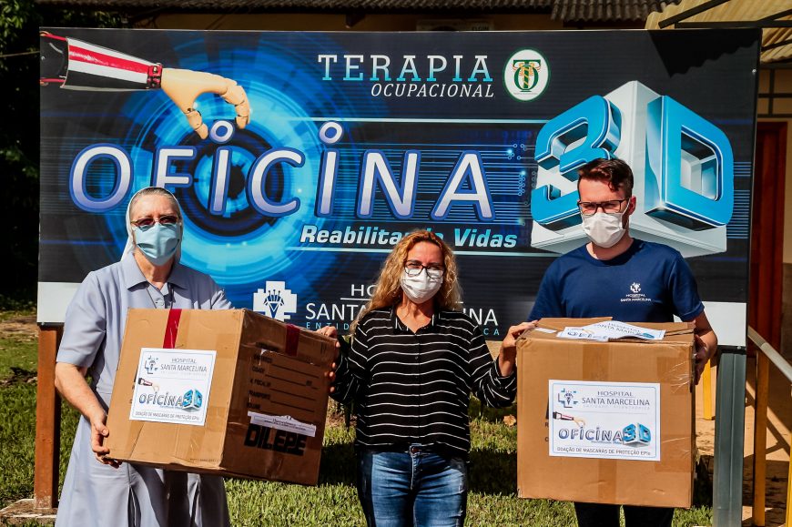 CEMETRON RECEBE DOAÇÕES DE PROTETORES FACIAIS DO HOSPITAL SANTA MARCELINA PARA REFORÇAR O COMBATE A COVID-19 - News Rondônia