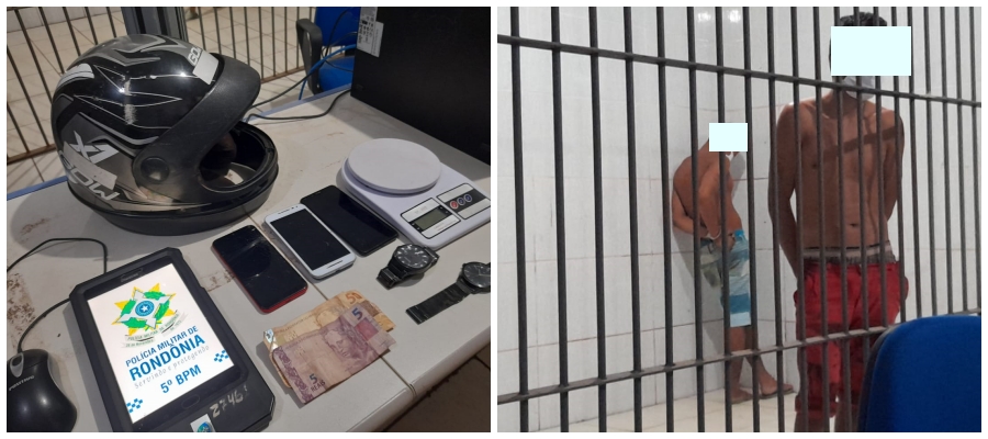 FLAGRANTE: Membro do CV e foragido de Cacoal são presos com celulares roubados no Teixeirão - News Rondônia