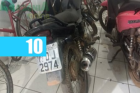 PM RECUPERA DUAS MOTOS ROUBADAS E PRENDE CASAL NA ZONA SUL - News Rondônia