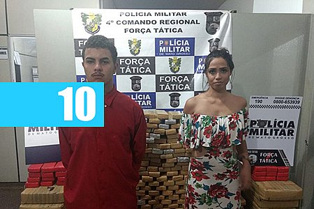 CONHECIDA COMO 'MUSA DO CRIME', JOVEM É PRESA COM MAIS DE MEIA TONELADA DE MACONHA - News Rondônia