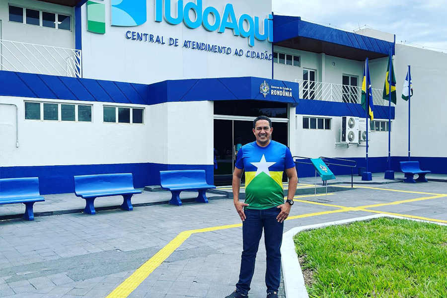 Deputado Eyder Brasil participa da inauguração do Tudo Aqui de Ariquemes - News Rondônia