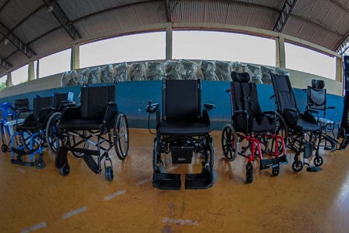 Governo de Rondônia entrega de 201 aparelhos de locomoção - News Rondônia