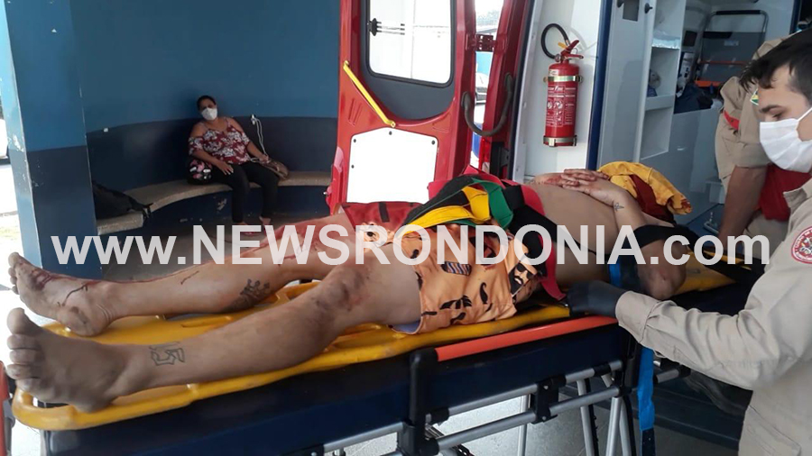 URGENTE: Homem é baleado em posto de combustível por dupla em moto, frentista também foi baleada - News Rondônia