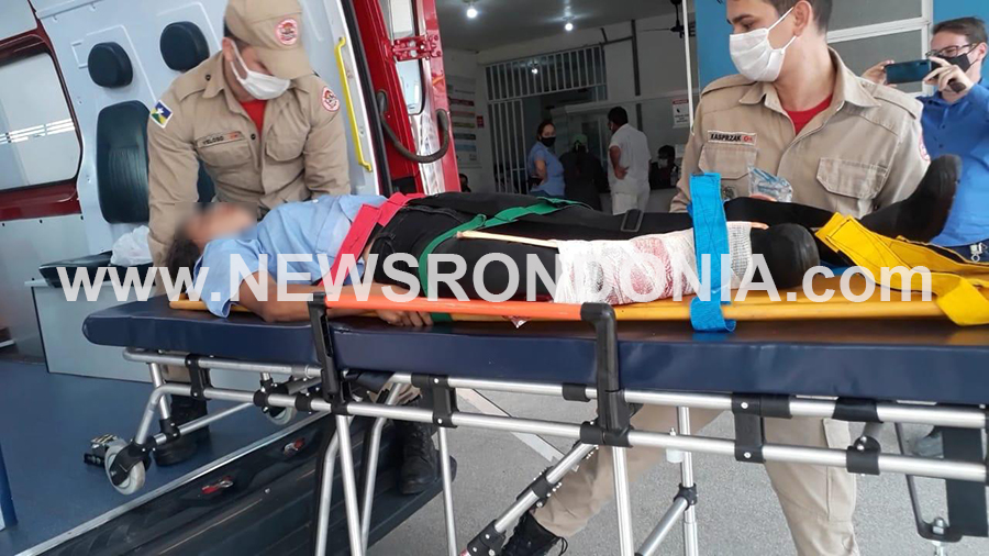 URGENTE: Homem é baleado em posto de combustível por dupla em moto, frentista também foi baleada - News Rondônia