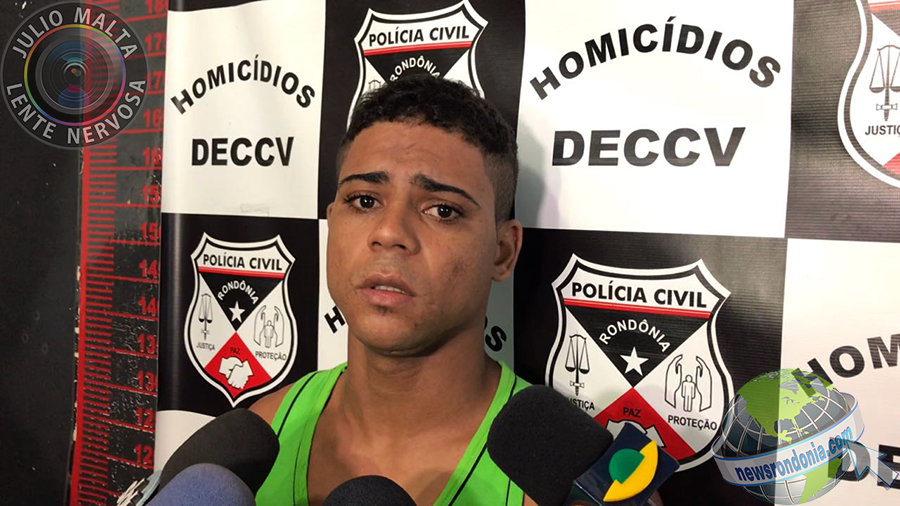 ATUALIZADA - AGENTES DA HOMICÍDIOS PRENDEM JOVEM QUE ASSASSINOU HOMOSSEXUAL COM 25 FACADAS  VÍDEO - News Rondônia