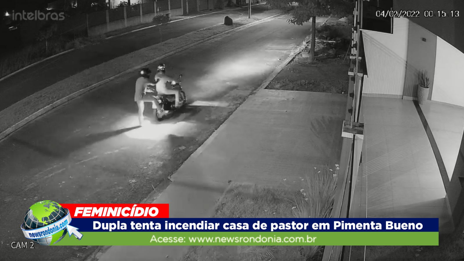 CASO ANTONIELE - Dupla tenta incendiar casa de pastor em Pimenta Bueno; veja vídeo - News Rondônia