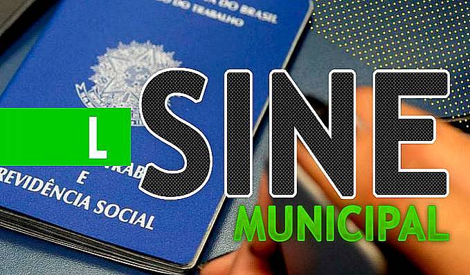 Sine Municipal divulga vagas de emprego para esta quarta-feira (25) - News Rondônia
