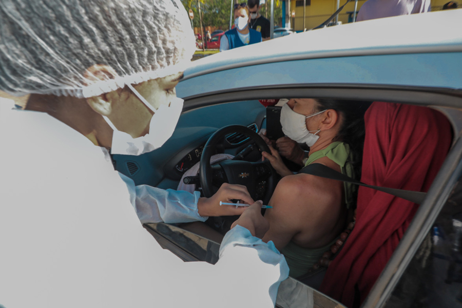 COVID-19 - Vacinação em Porto Velho terá dois pontos de drive-thru neste final de semana - News Rondônia