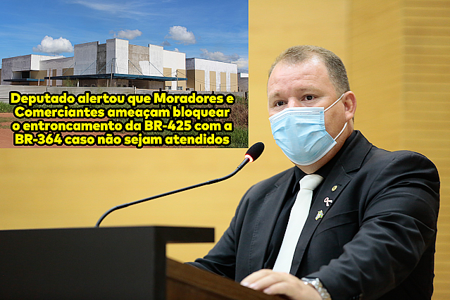 Moradores de Guajará-Mirim ameaçam fechar a BR caso Governo não retome logo as obras do Hospital Regional - News Rondônia