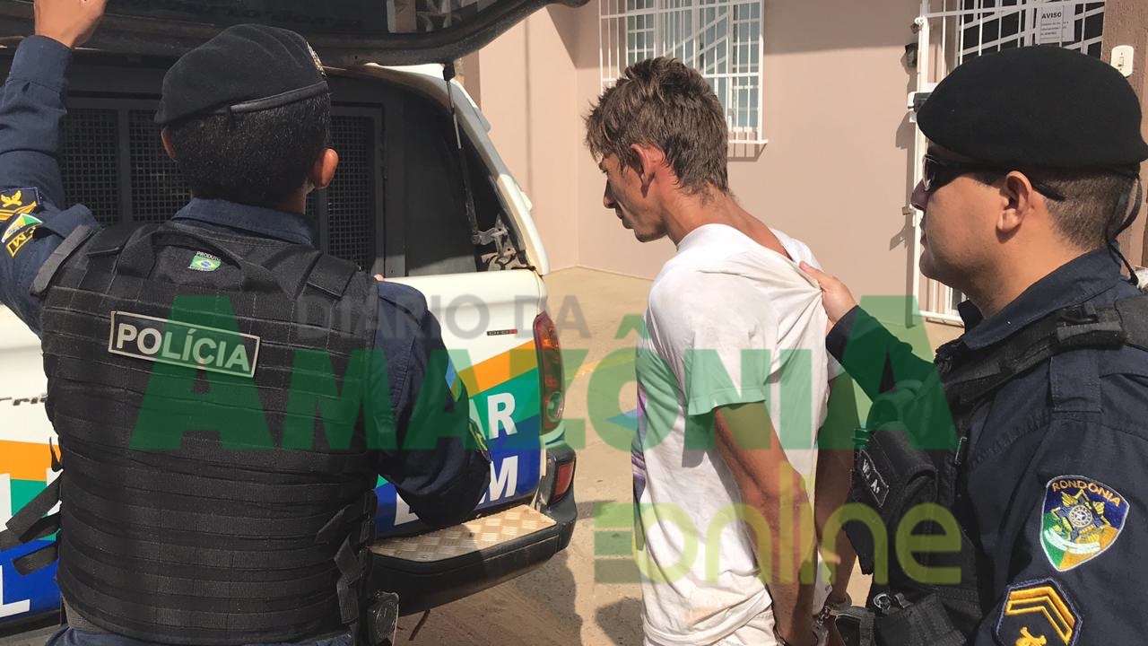 SUSPEITO É DETIDO POR POPULARES APÓS ROUBAR EMPRESA NO CENTRO - News Rondônia
