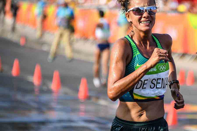 Com infração no final, Érica Sena fica em 11º lugar na marcha atlética - News Rondônia