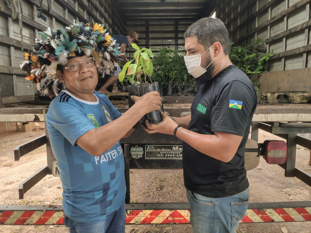 Sedam realiza Oficina de Capacitação ao plantio de mudas de castanheiras na comunidade indígena Sete de Setembro - News Rondônia